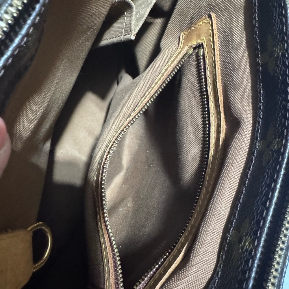 Louis Vuitton Cabas Piano Brown and Gold Monogram Tote Authentic - Picture 12 of 16